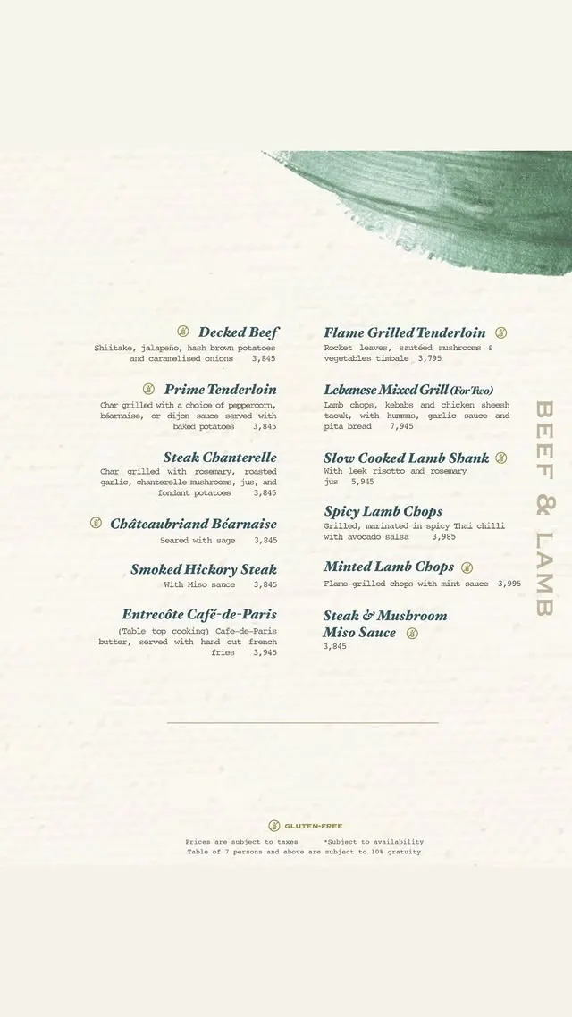 Cafe Aylanto DHA Phase 3 menu, page 6