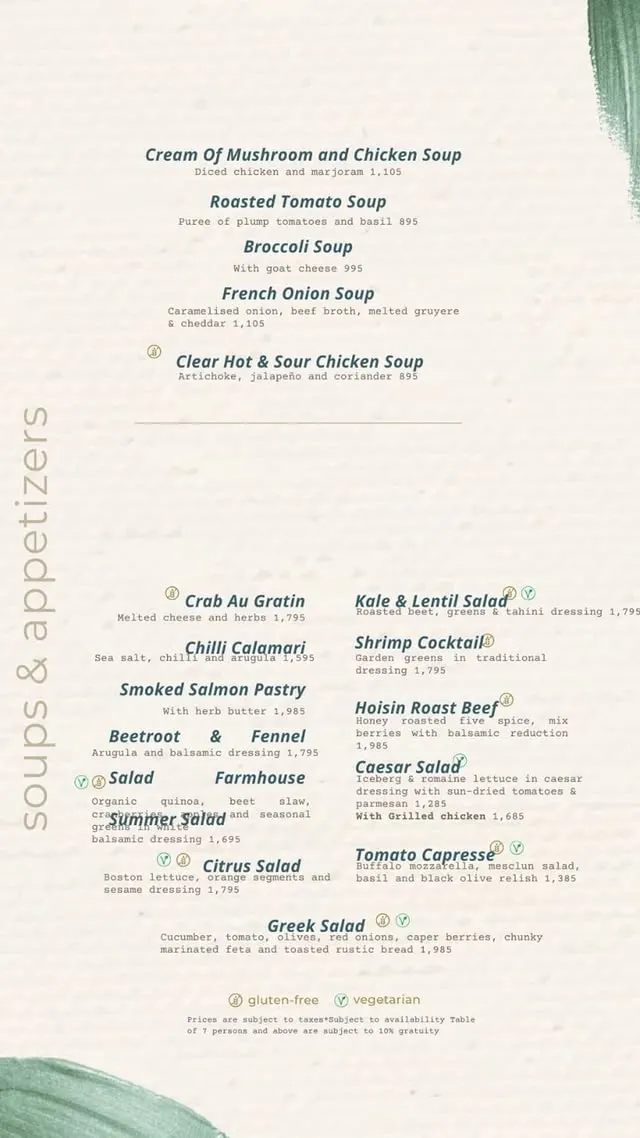 Cafe Aylanto Raya menu, page 1