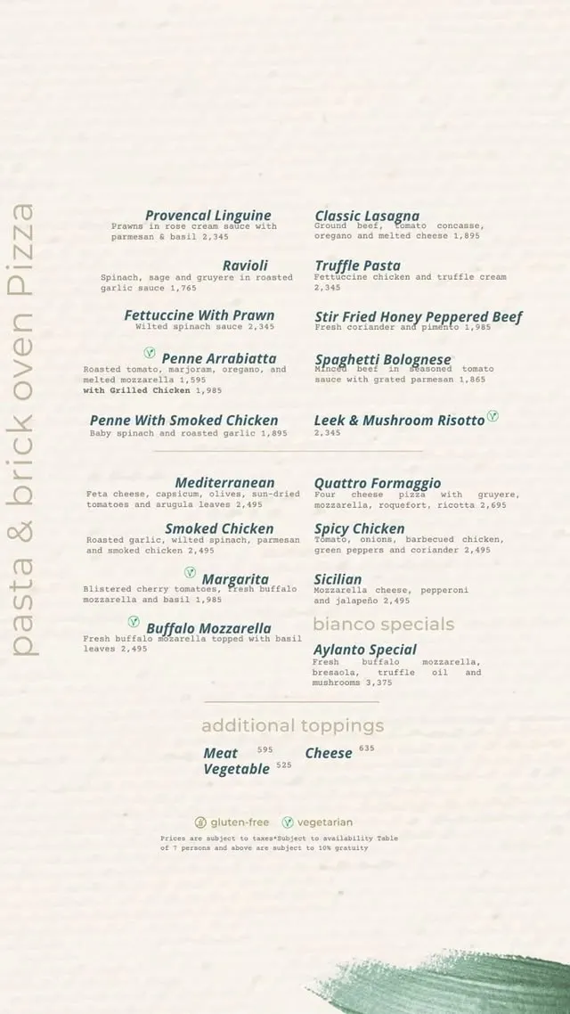 Cafe Aylanto Raya menu, page 3