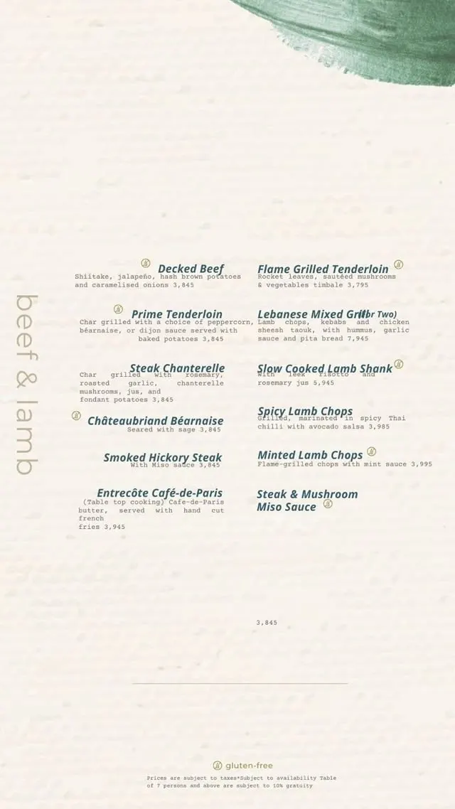 Cafe Aylanto Raya menu, page 5