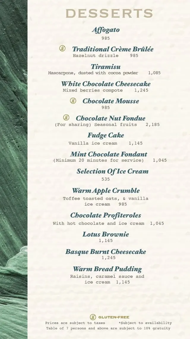 Cafe Aylanto Raya menu, page 8