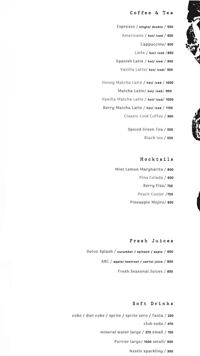 Cafe Brie menu, page 5