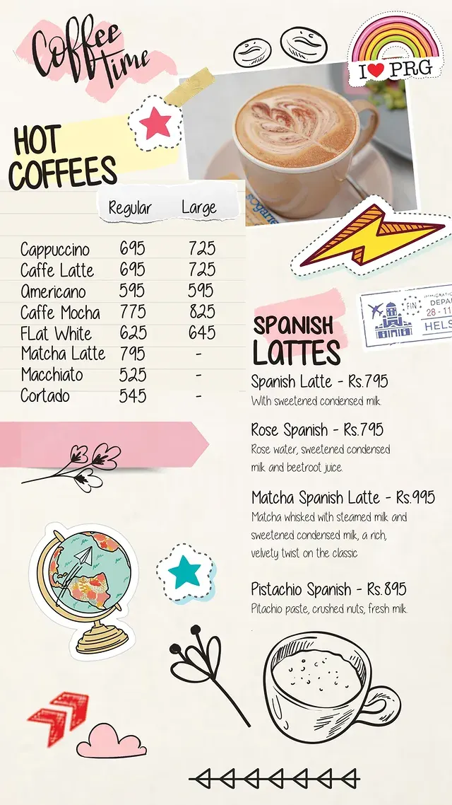 Caffe Praha Gulberg menu, page 9