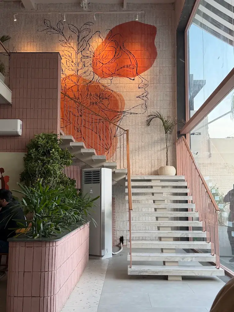 Inside Caffe Praha Gulberg, Gulberg