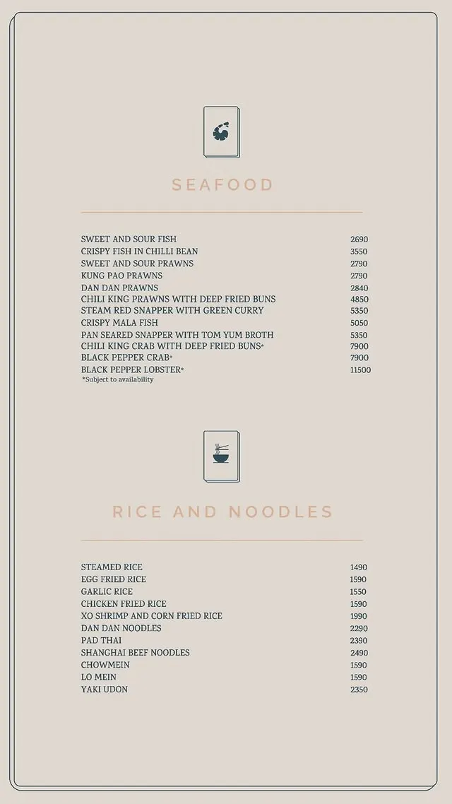 Dan Dan menu, page 8