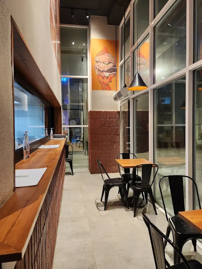 Inside Grub Shack, Liberty Market