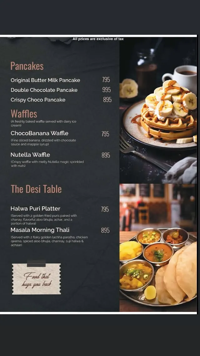 guru Model Town menu, page 8