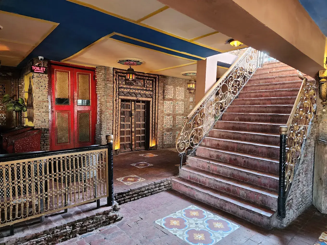 Inside Haveli Restaurant, Walled City - Fort Rd