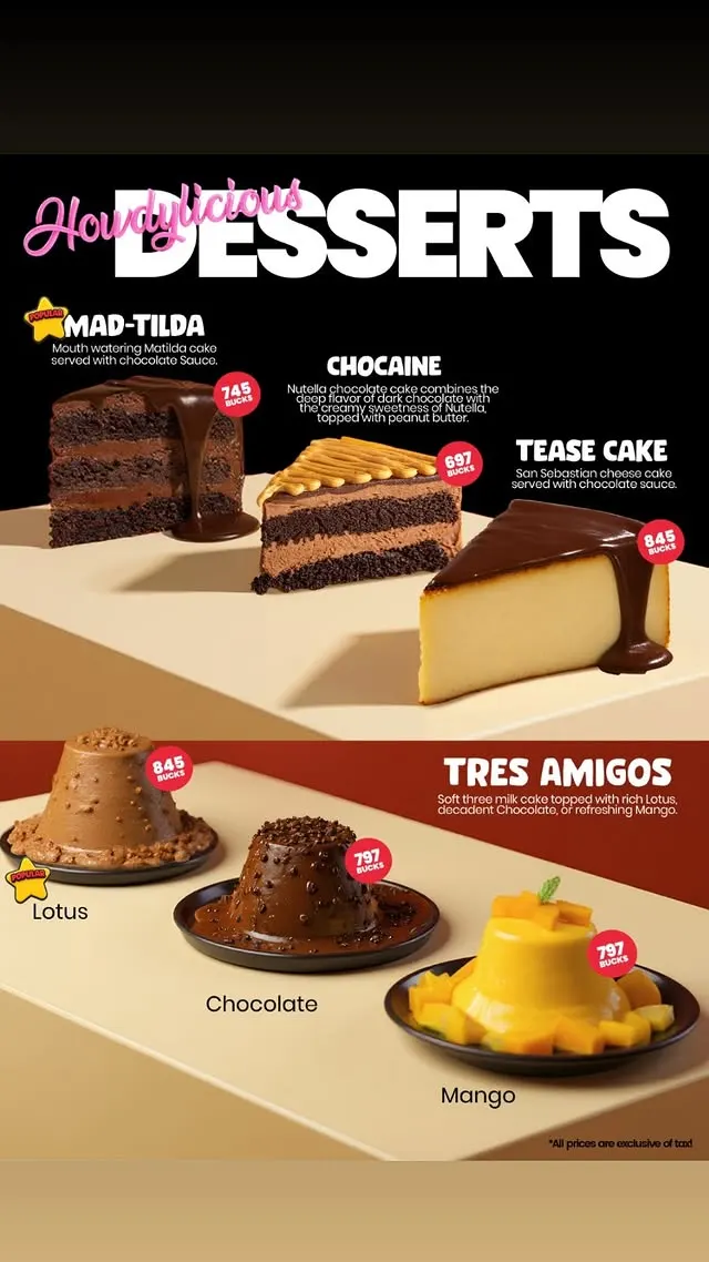 Howdy Model Town menu, page 10