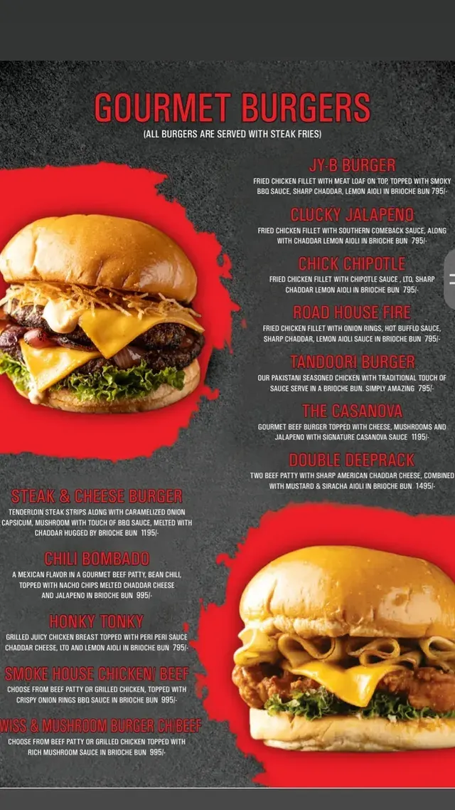 Karnivora Steakhouse menu, page 3