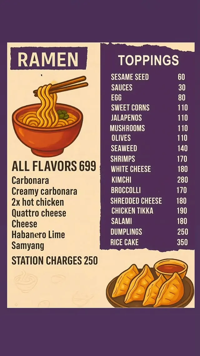 KOCO menu, page 1