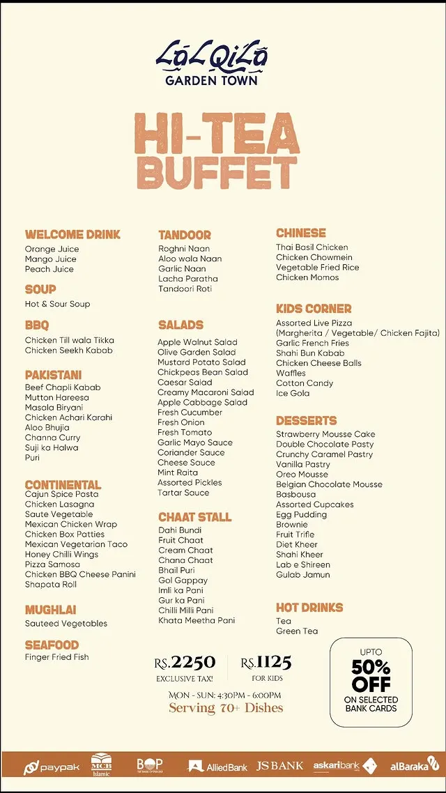 LalQila Restaurant menu, page 4