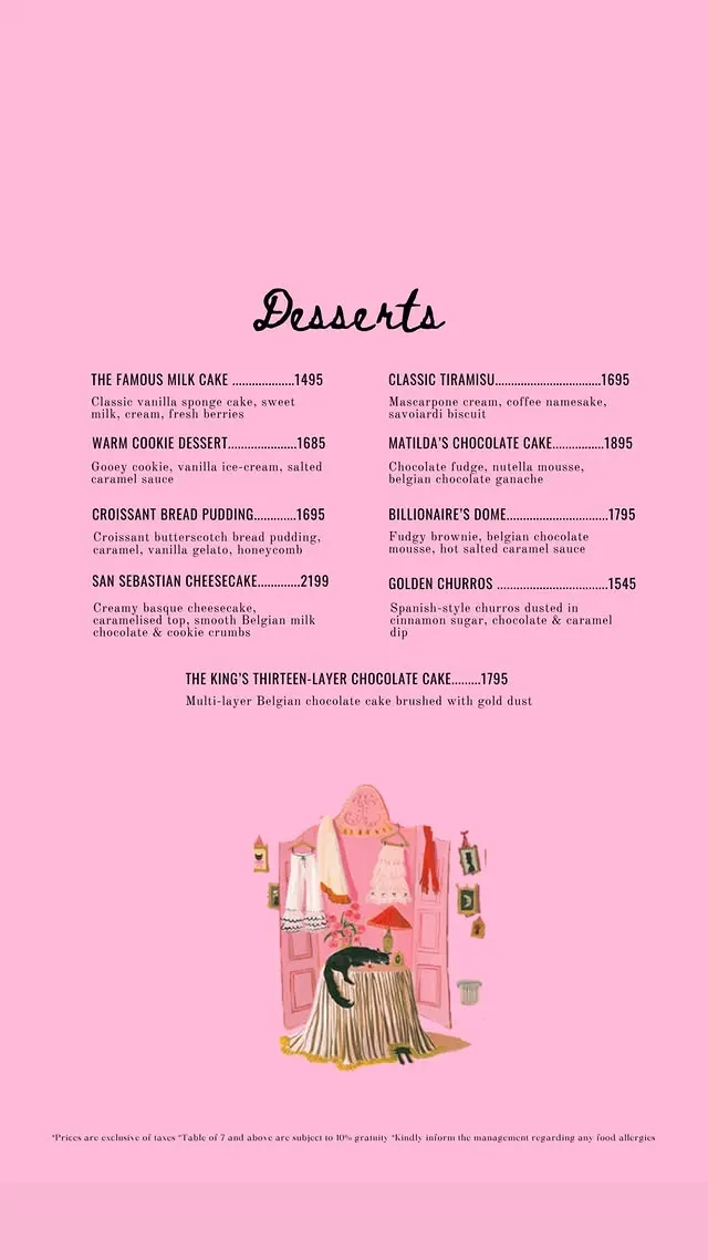 Meet Me In Paris Raya menu, page 4