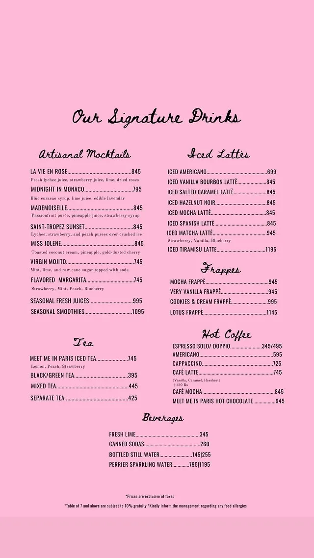 Meet Me In Paris Raya menu, page 5