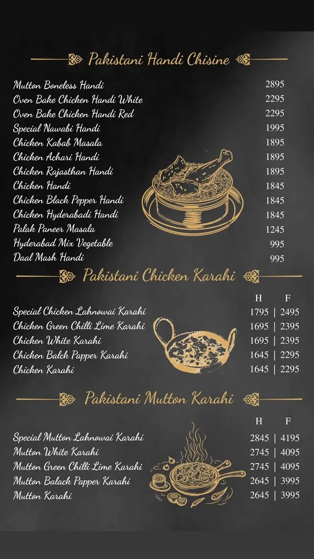 Mehmaan Cuisine Lahore menu, page 4