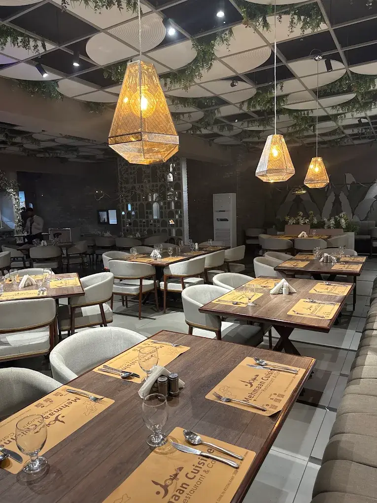 Inside Mehmaan Cuisine Lahore, Askari 10