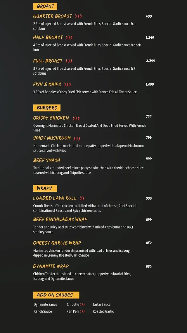 Olive & Oak Restaurant menu, page 6