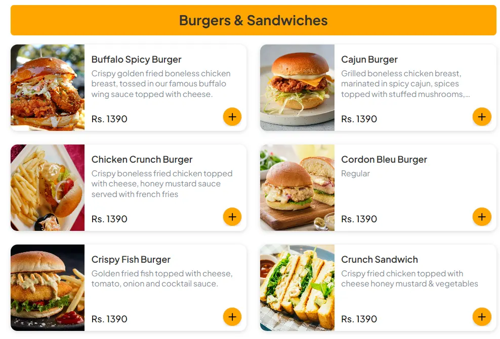 Ox & Grill Steak House Lahore menu, page 5