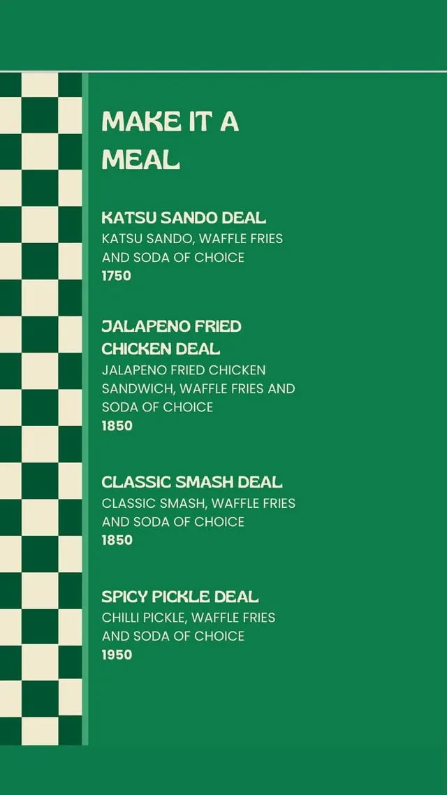 Pickled menu, page 2