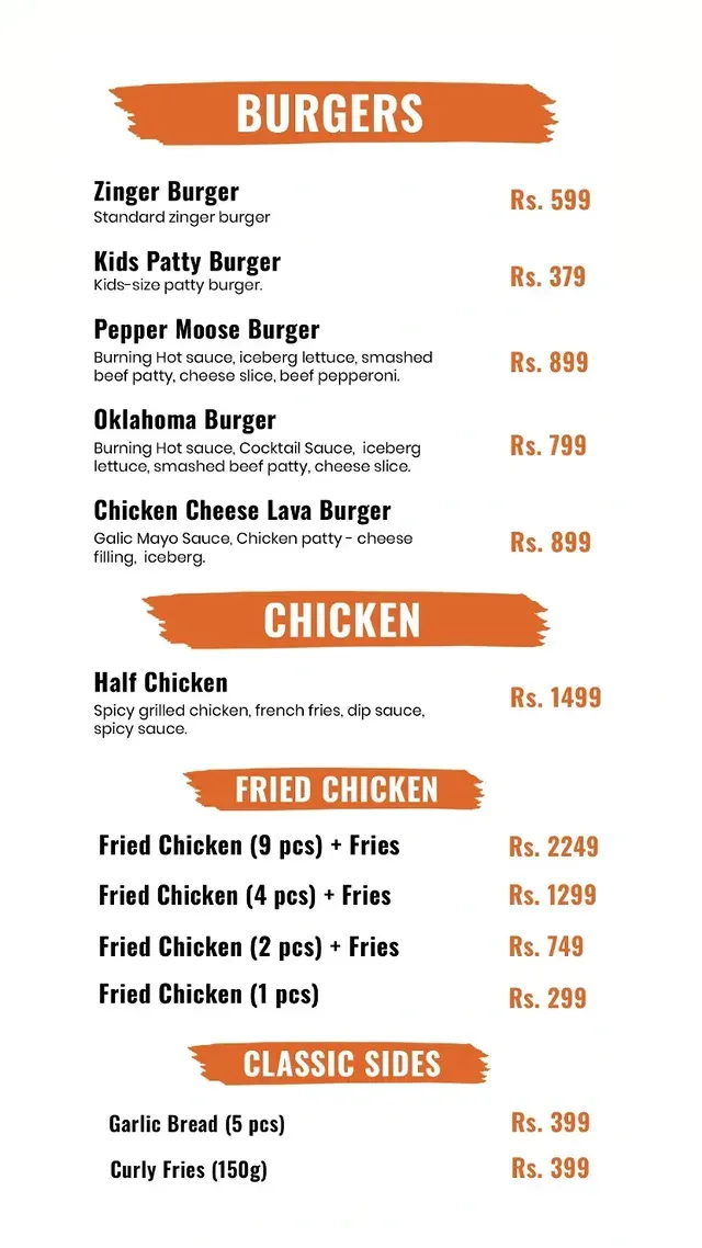 Port Grand Pizzeria menu, page 4