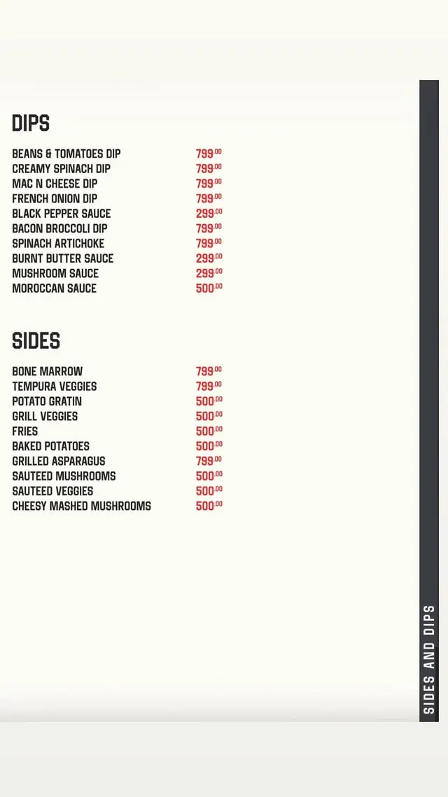 RARE menu, page 9