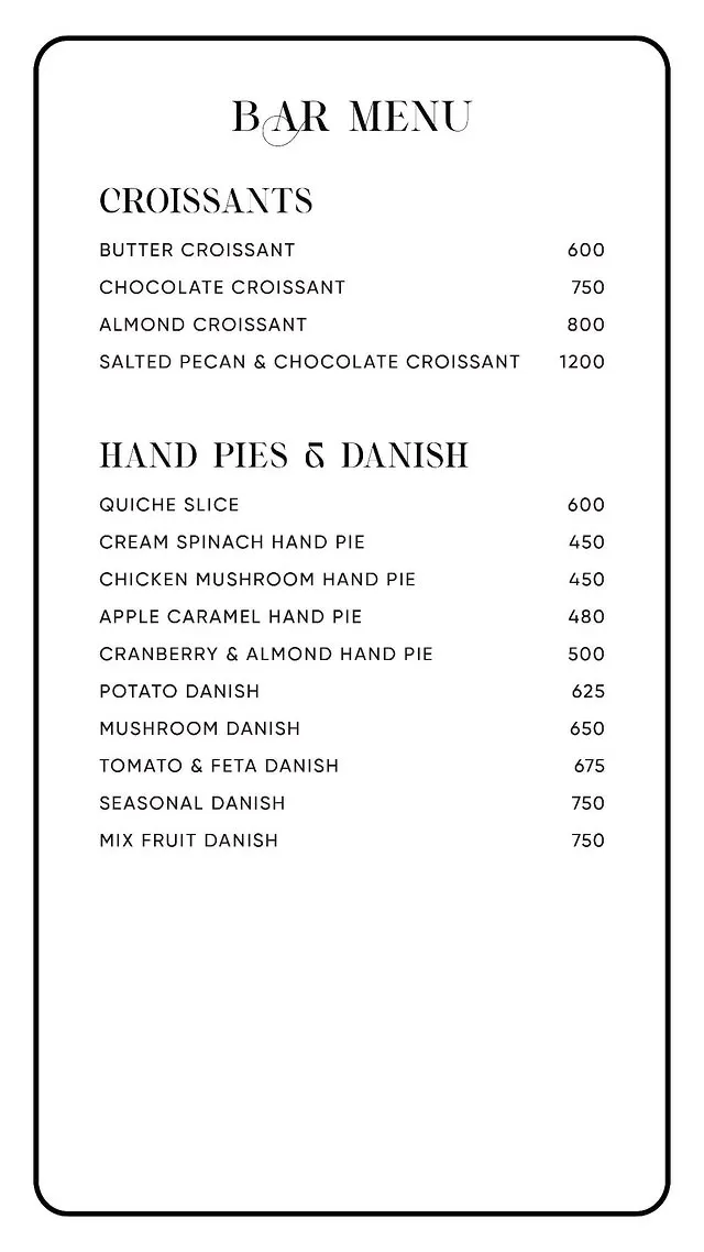 Rina's Kitchenette DHA menu, page 10