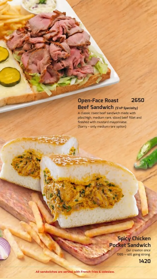 Salt'n Pepper Liberty menu, page 3