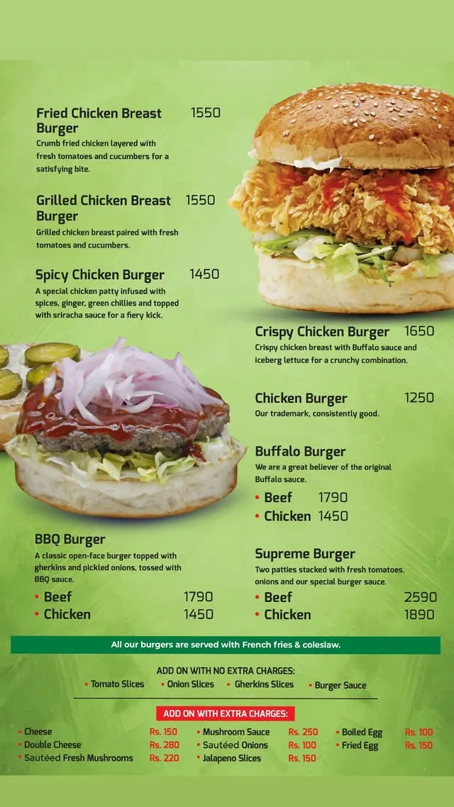 Salt'n Pepper Liberty menu, page 5