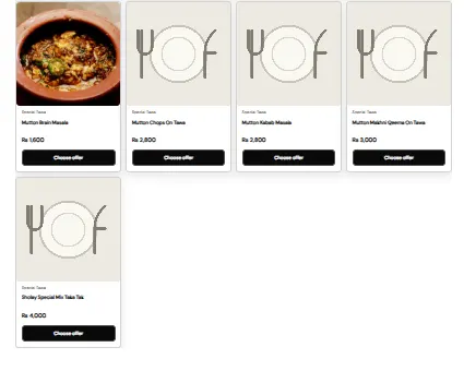 Sholay Restaurant menu, page 6