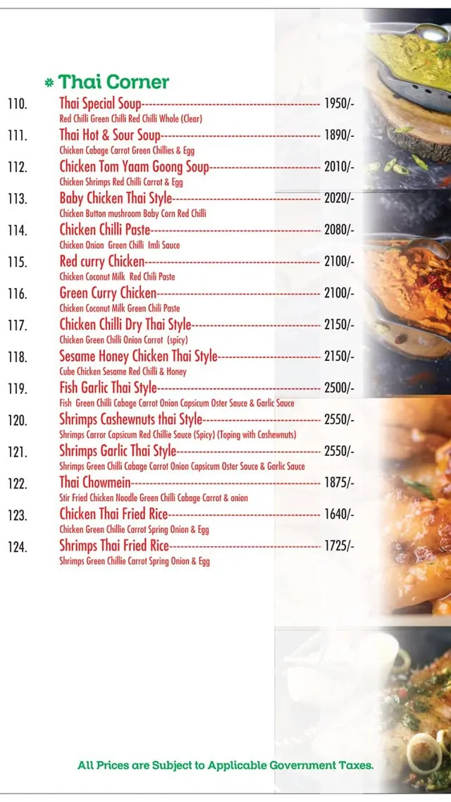 Sichuan Chinese Restaurant menu, page 9