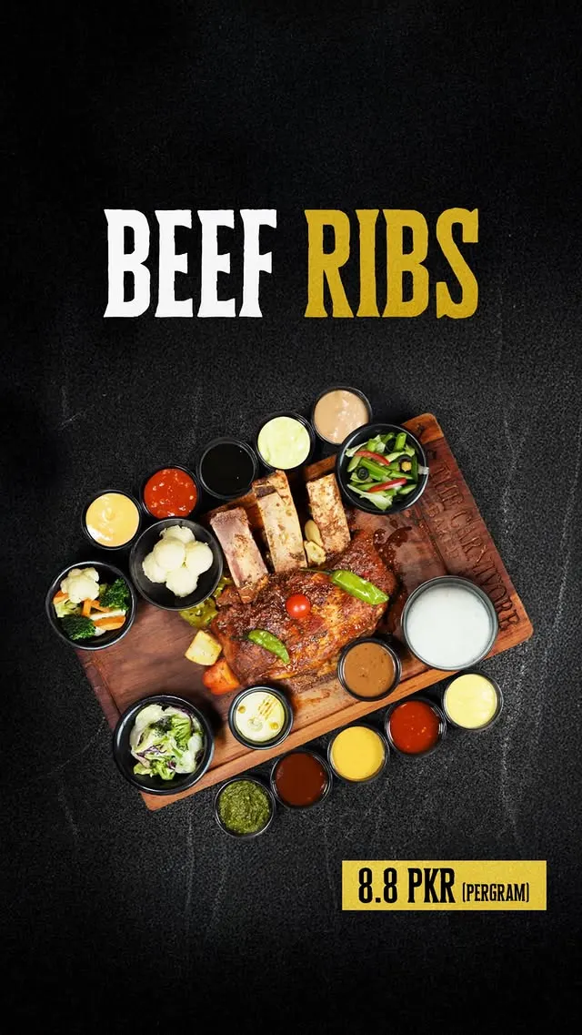 The Carnivore Lahore menu, page 9