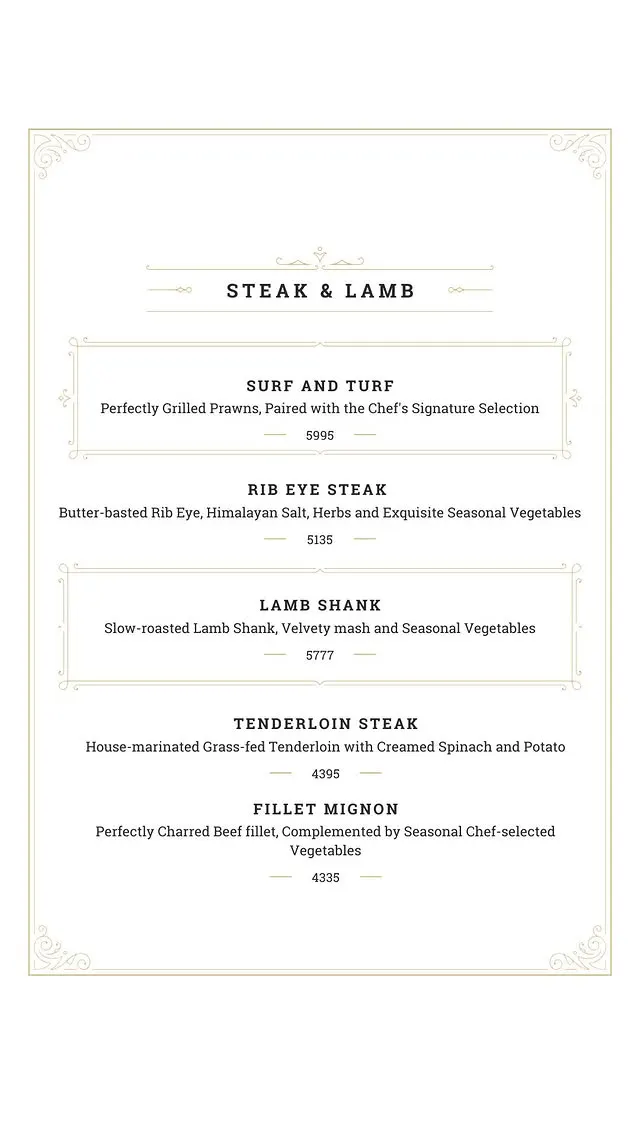 The Continental - Global Gastronomy menu, page 4