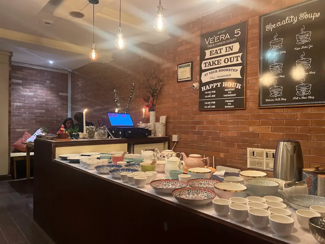 Inside Veera 5 Thai and Chinese, DHA Phase 5 - CCA