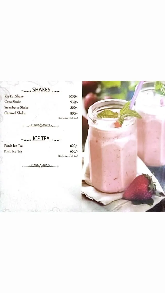 VOCO Rooftop menu, page 7