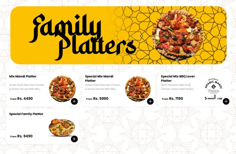 Yumto - House of Arabic Mandi menu, page 7